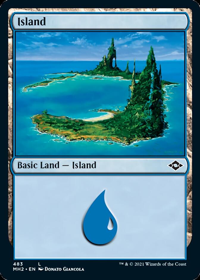 Island (483) (Foil Etched) [Modern Horizons 2] - The Mythic Store | 24h Order Processing