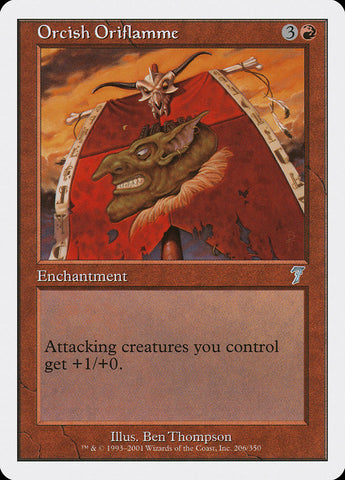 Orcish Oriflamme [Seventh Edition] - The Mythic Store | 24h Order Processing