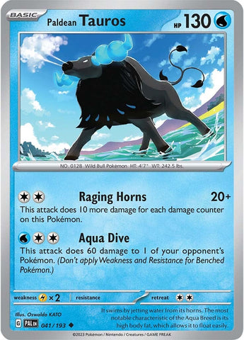 Paldean Tauros (041/193) [Scarlet & Violet: Paldea Evolved] - The Mythic Store | 24h Order Processing