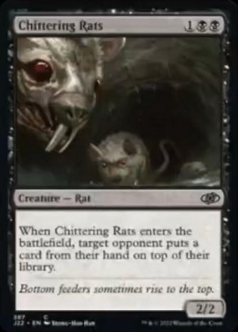 Chittering Rats [Jumpstart 2022] - The Mythic Store | 24h Order Processing