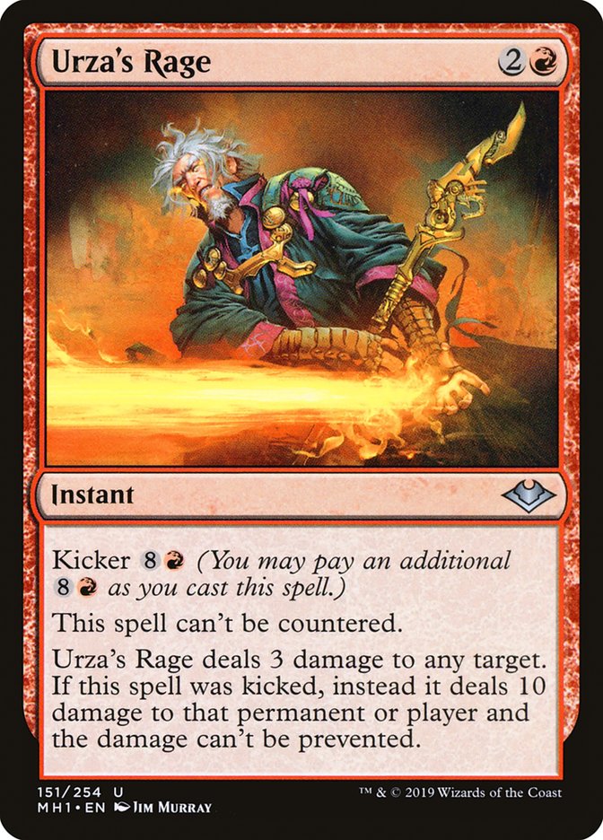 Urza's Rage [Modern Horizons] - The Mythic Store | 24h Order Processing