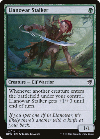 Llanowar Stalker [Dominaria United] - The Mythic Store | 24h Order Processing