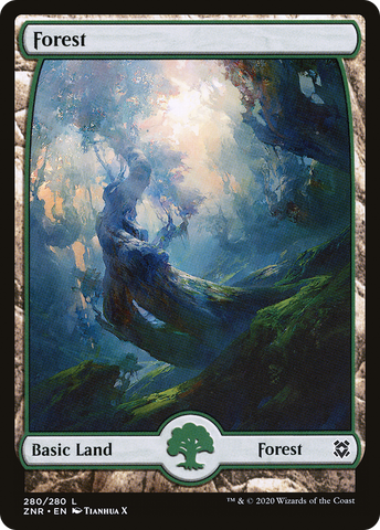 Forest (280) [Zendikar Rising] - The Mythic Store | 24h Order Processing