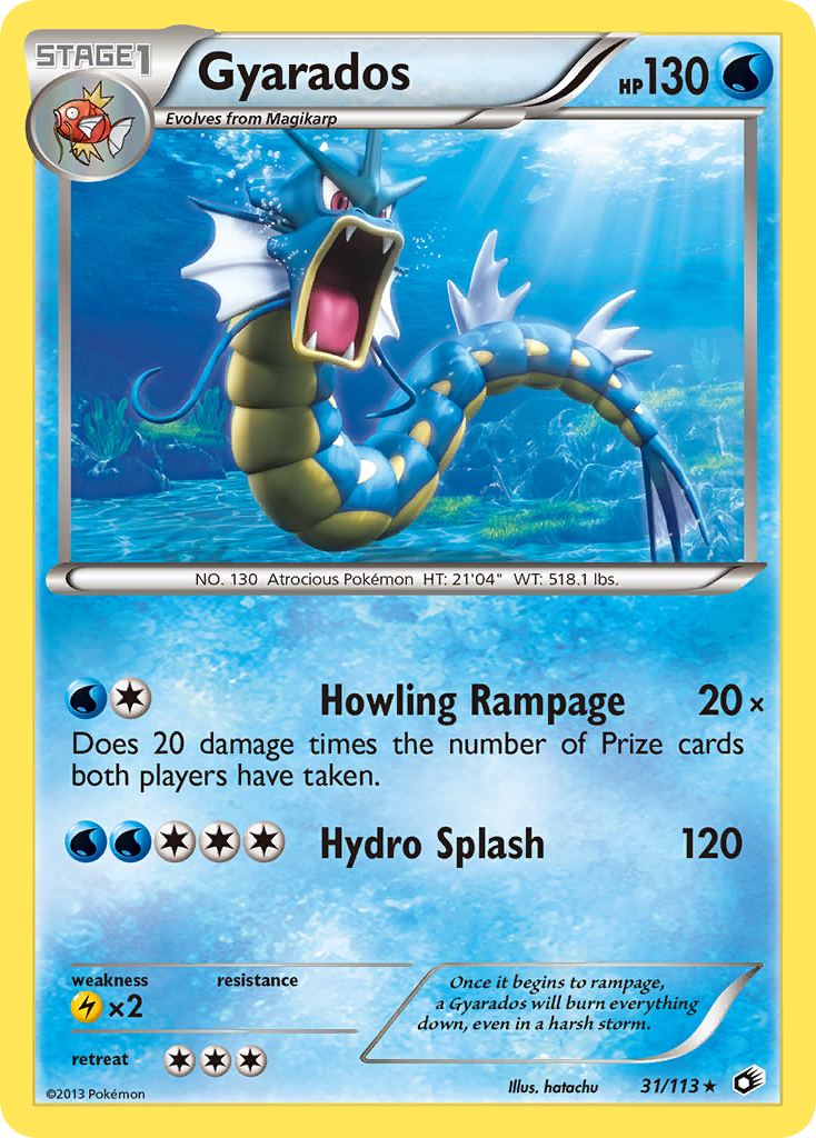 Gyarados (31/113) [Black & White: Legendary Treasures] - The Mythic Store | 24h Order Processing