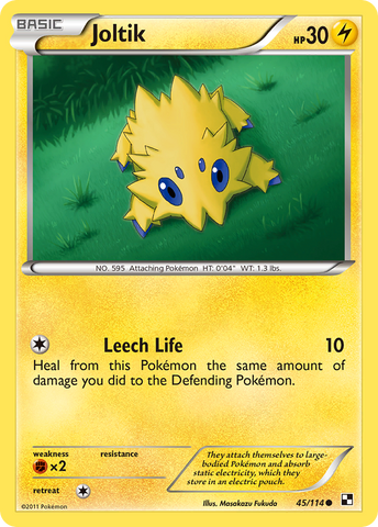 Joltik (45/114) [Black & White: Base Set] - The Mythic Store | 24h Order Processing