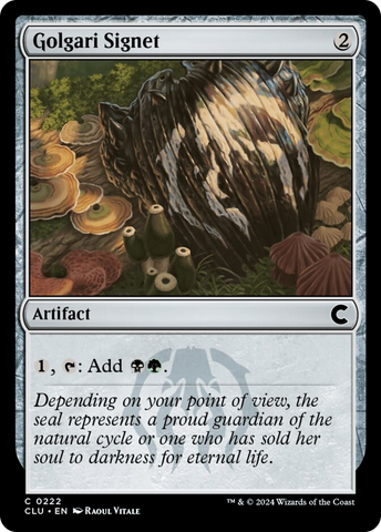 Golgari Signet [Ravnica: Clue Edition] - The Mythic Store | 24h Order Processing