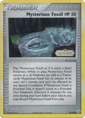 Mysterious Fossil (79/92) (Stamped) [EX: Legend Maker] - The Mythic Store | 24h Order Processing