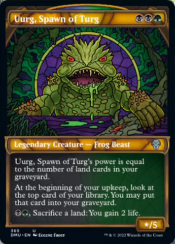 Uurg, Spawn of Turg (Showcase Textured) [Dominaria United] - The Mythic Store | 24h Order Processing