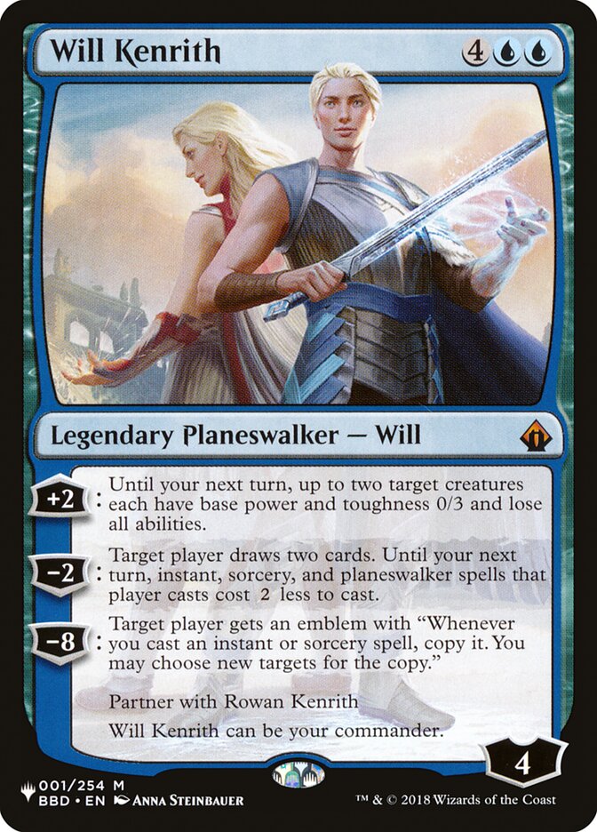 Will Kenrith [The List] - The Mythic Store | 24h Order Processing