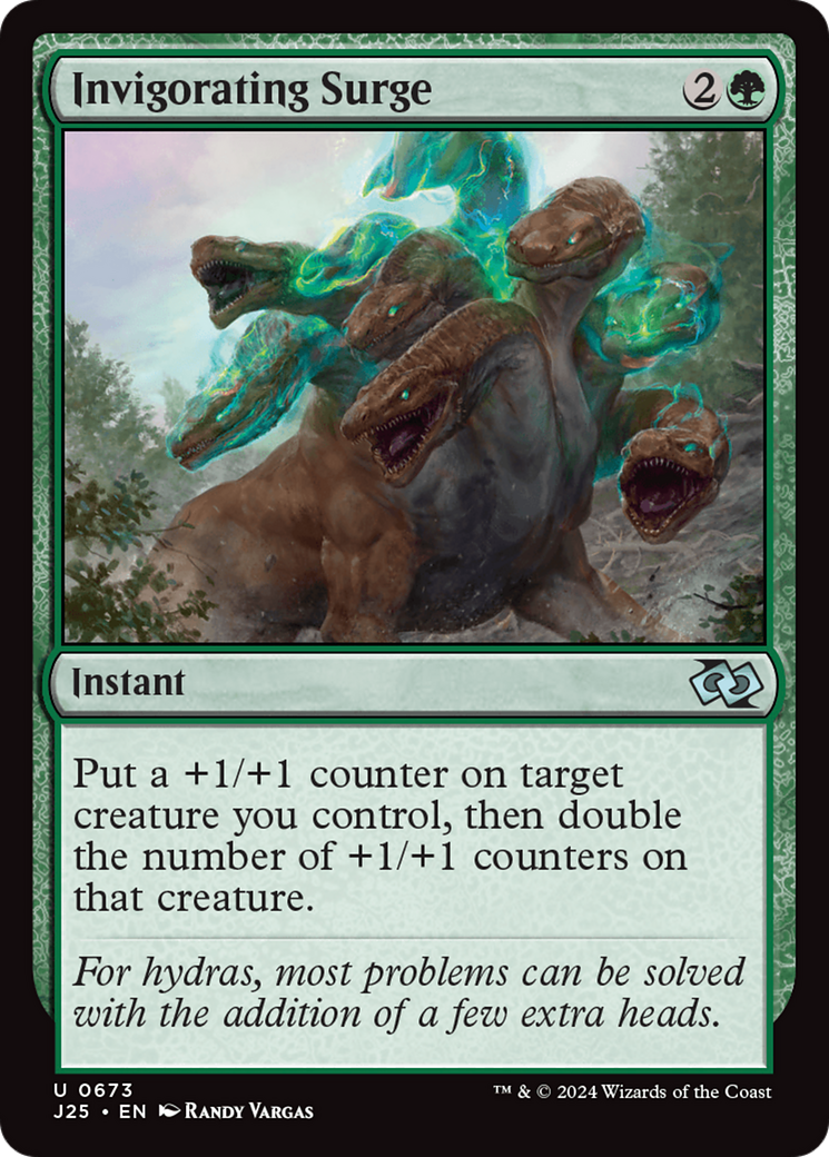 Invigorating Surge [Foundations Jumpstart] - The Mythic Store | 24h Order Processing