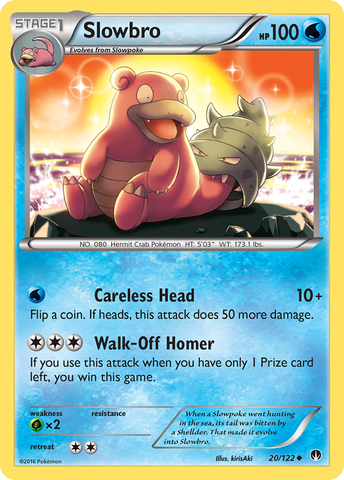 Slowbro (20/122) [XY: BREAKpoint] - The Mythic Store | 24h Order Processing