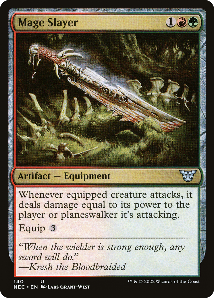 Mage Slayer [Kamigawa: Neon Dynasty Commander] - The Mythic Store | 24h Order Processing