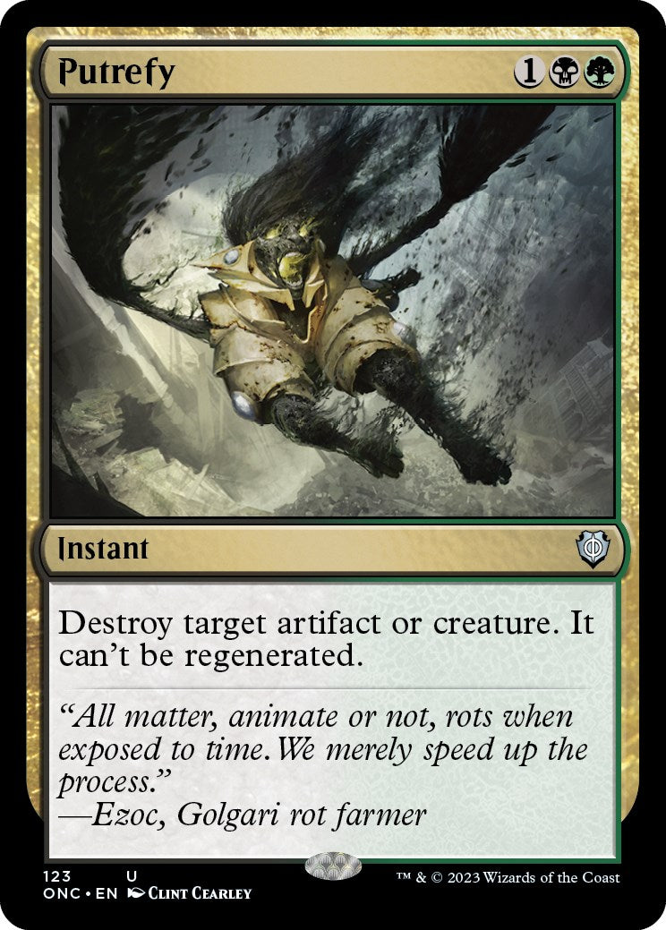 Putrefy [Phyrexia: All Will Be One Commander] - The Mythic Store | 24h Order Processing