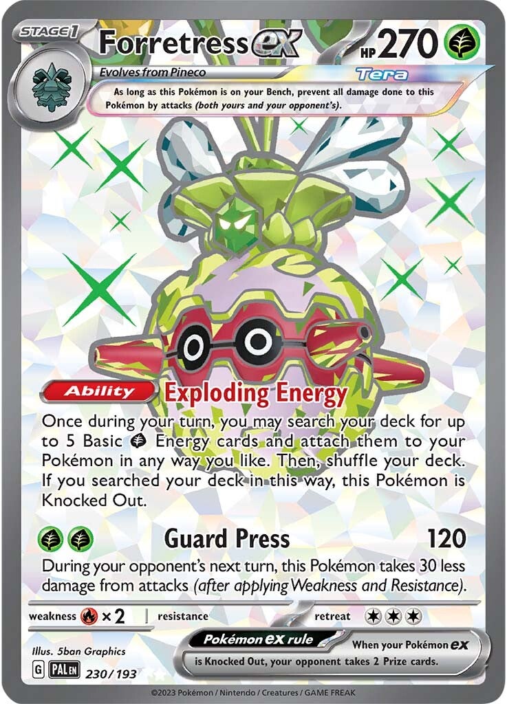 Forretress ex (230/193) [Scarlet & Violet: Paldea Evolved] - The Mythic Store | 24h Order Processing
