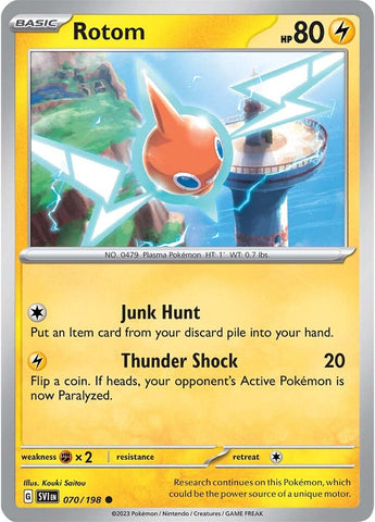 Rotom (070/198) [Scarlet & Violet: Base Set] - The Mythic Store | 24h Order Processing
