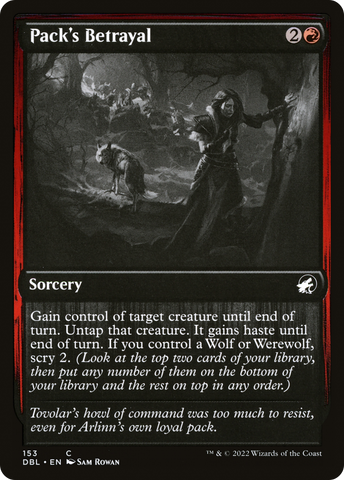 Pack's Betrayal [Innistrad: Double Feature] - The Mythic Store | 24h Order Processing