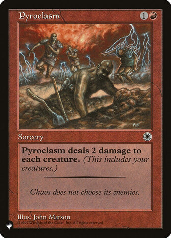 Pyroclasm [The List] - The Mythic Store | 24h Order Processing
