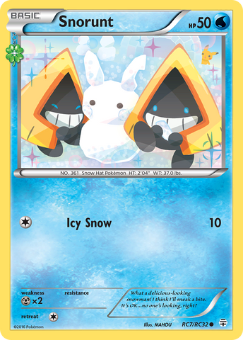Snorunt (RC7/RC32) [XY: Generations] - The Mythic Store | 24h Order Processing