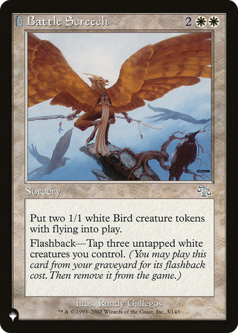 Battle Screech [The List] - The Mythic Store | 24h Order Processing
