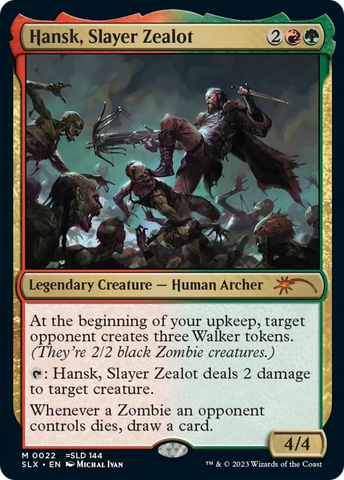 Hansk, Slayer Zealot [Secret Lair: Universes Within] - The Mythic Store | 24h Order Processing