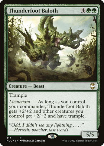 Thunderfoot Baloth [Streets of New Capenna Commander] - The Mythic Store | 24h Order Processing