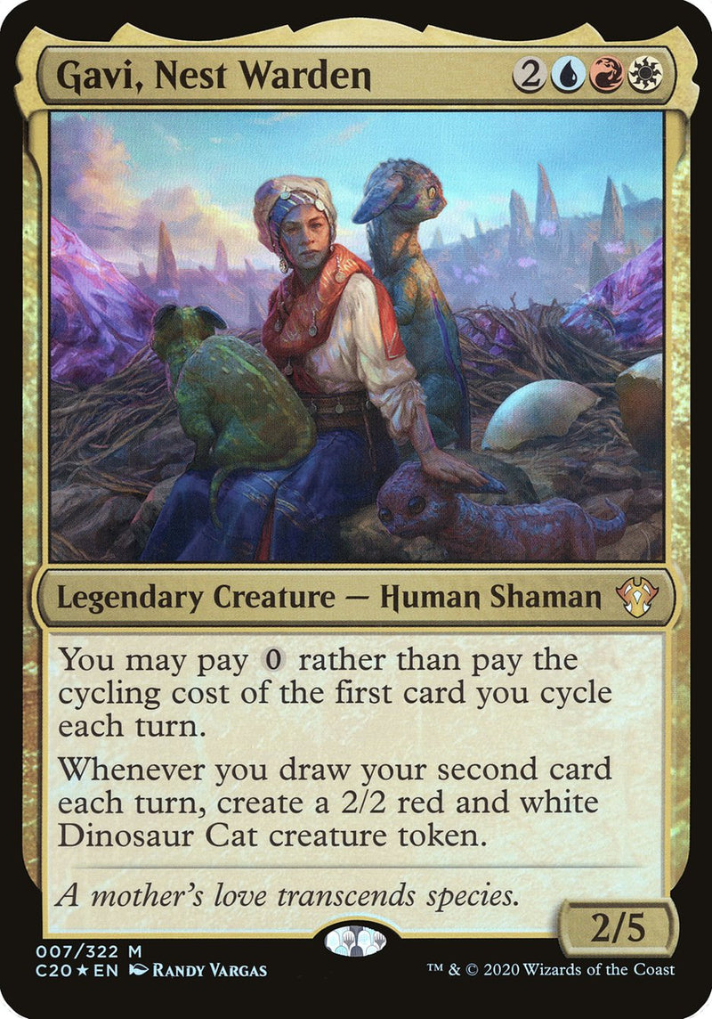 Gavi, Nest Warden (Oversized) [Commander 2020 Oversized] - The Mythic Store | 24h Order Processing