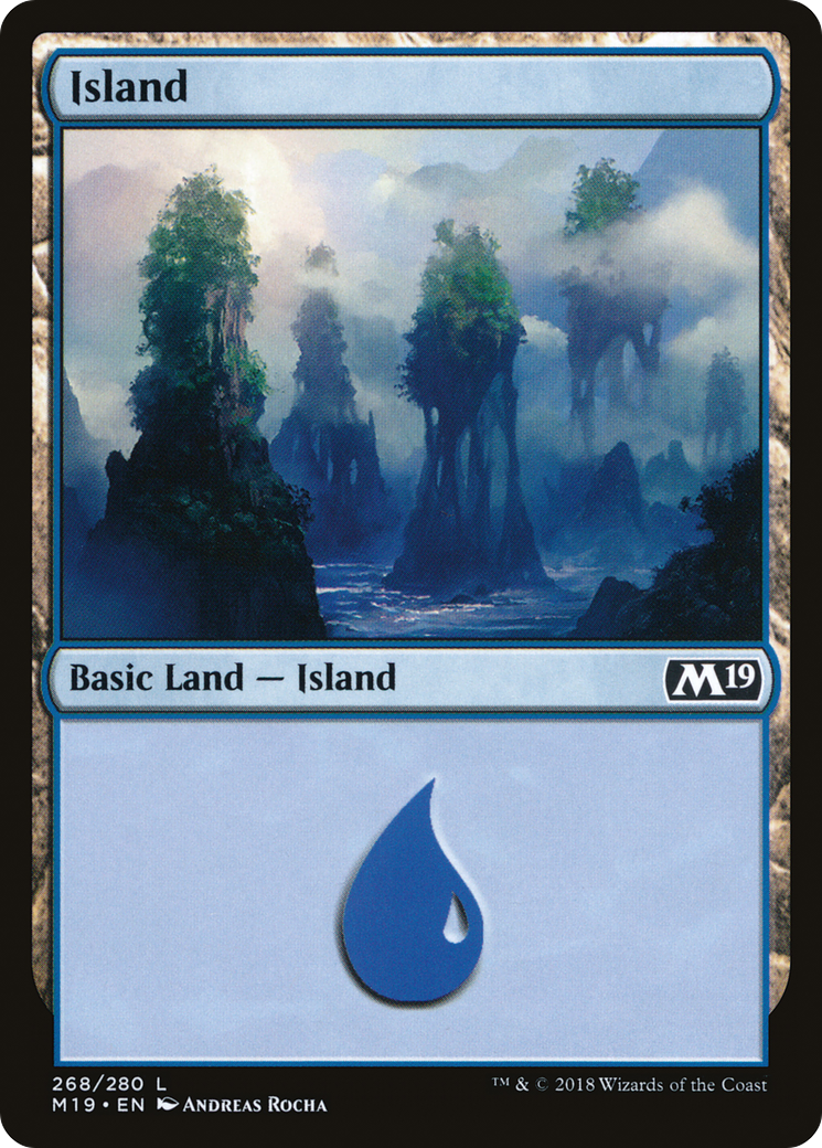 Island (268) [Core Set 2019] - The Mythic Store | 24h Order Processing