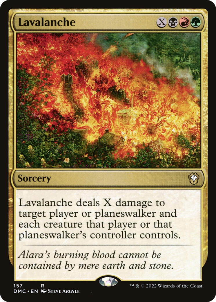 Lavalanche [Dominaria United Commander] - The Mythic Store | 24h Order Processing