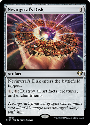 Nevinyrral's Disk [Commander Masters] - The Mythic Store | 24h Order Processing