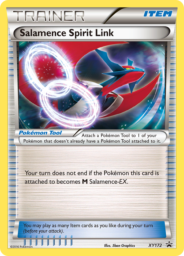 Salamence Spirit Link (XY172) [XY: Black Star Promos] - The Mythic Store | 24h Order Processing