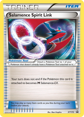 Salamence Spirit Link (XY172) [XY: Black Star Promos] - The Mythic Store | 24h Order Processing