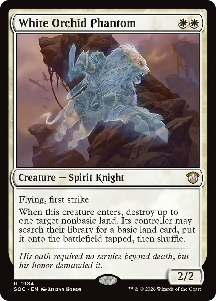 White Orchid Phantom [Secrets of Strixhaven Commander] - The Mythic Store | 24h Order Processing