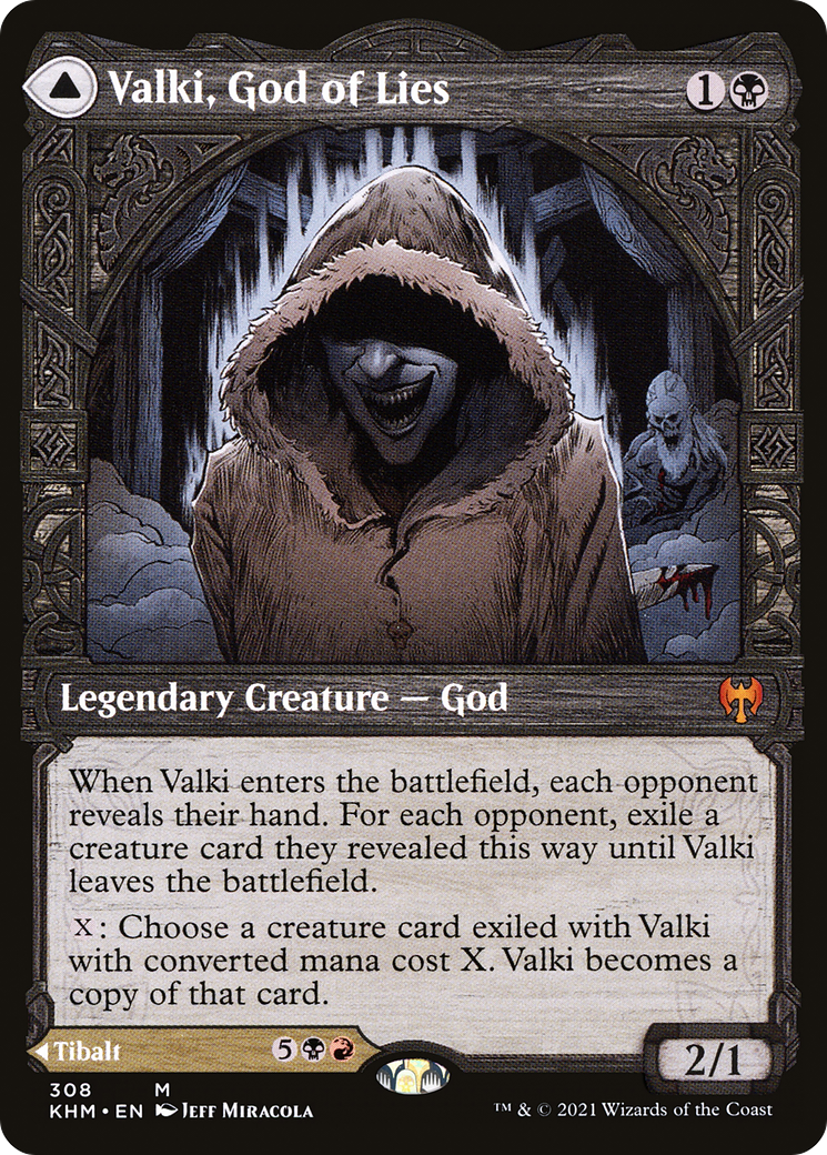 Valki, God of Lies // Tibalt, Cosmic Impostor (Showcase) [Kaldheim] - The Mythic Store | 24h Order Processing
