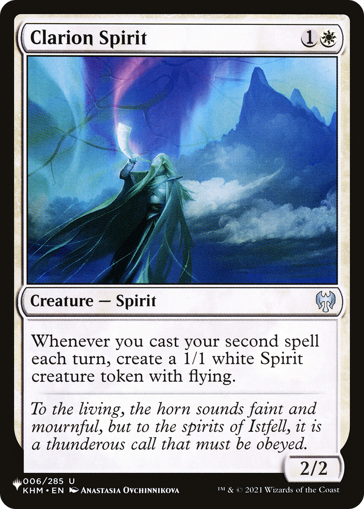 Clarion Spirit [The List Reprints] - The Mythic Store | 24h Order Processing