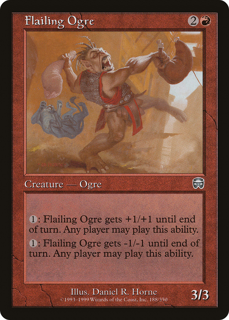 Flailing Ogre [Mercadian Masques] - The Mythic Store | 24h Order Processing