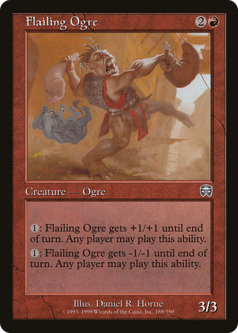 Flailing Ogre [Mercadian Masques] - The Mythic Store | 24h Order Processing