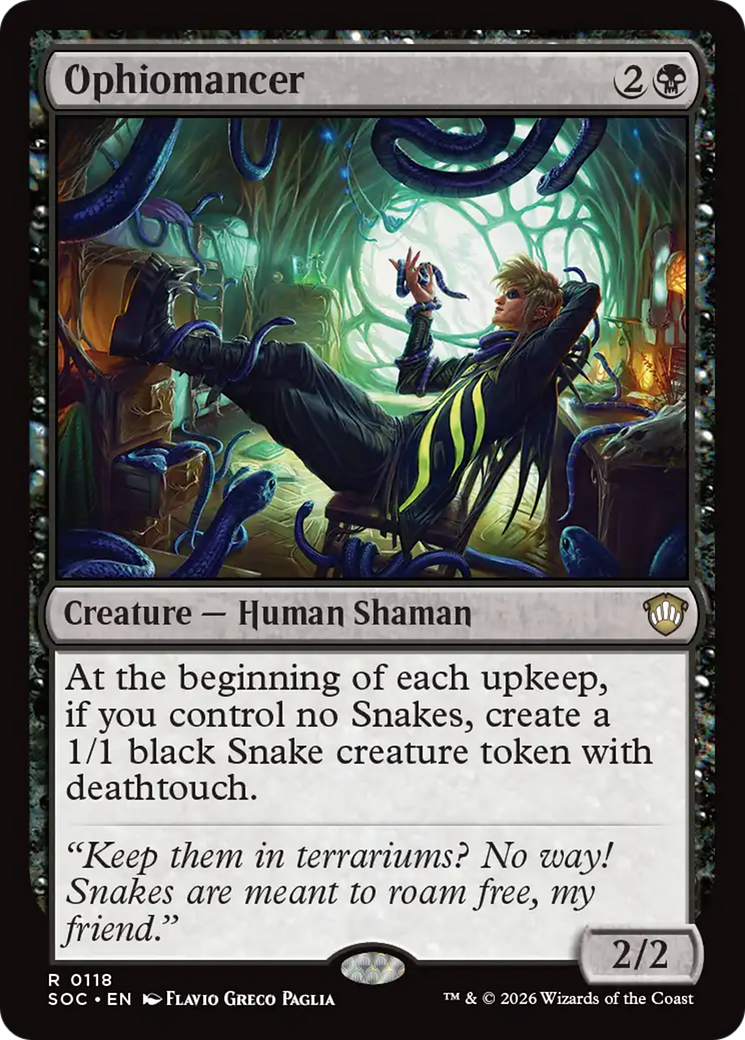 Ophiomancer [Secrets of Strixhaven Commander] - The Mythic Store | 24h Order Processing