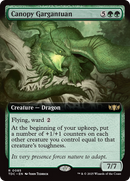 Canopy Gargantuan (Extended Art) [Tarkir: Dragonstorm Commander] - The Mythic Store | 24h Order Processing