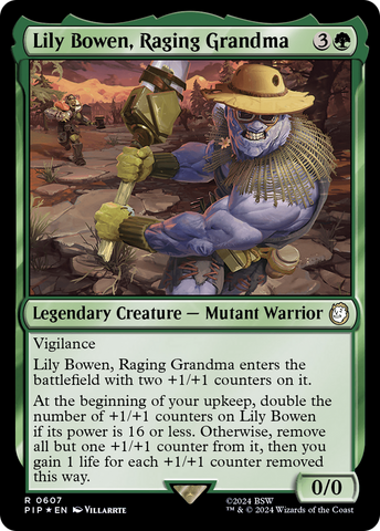 Lily Bowen, Raging Grandma (Surge Foil) [Fallout] - The Mythic Store | 24h Order Processing