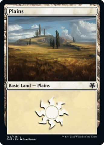 Plains (122) [Game Night: Free-for-All] - The Mythic Store | 24h Order Processing