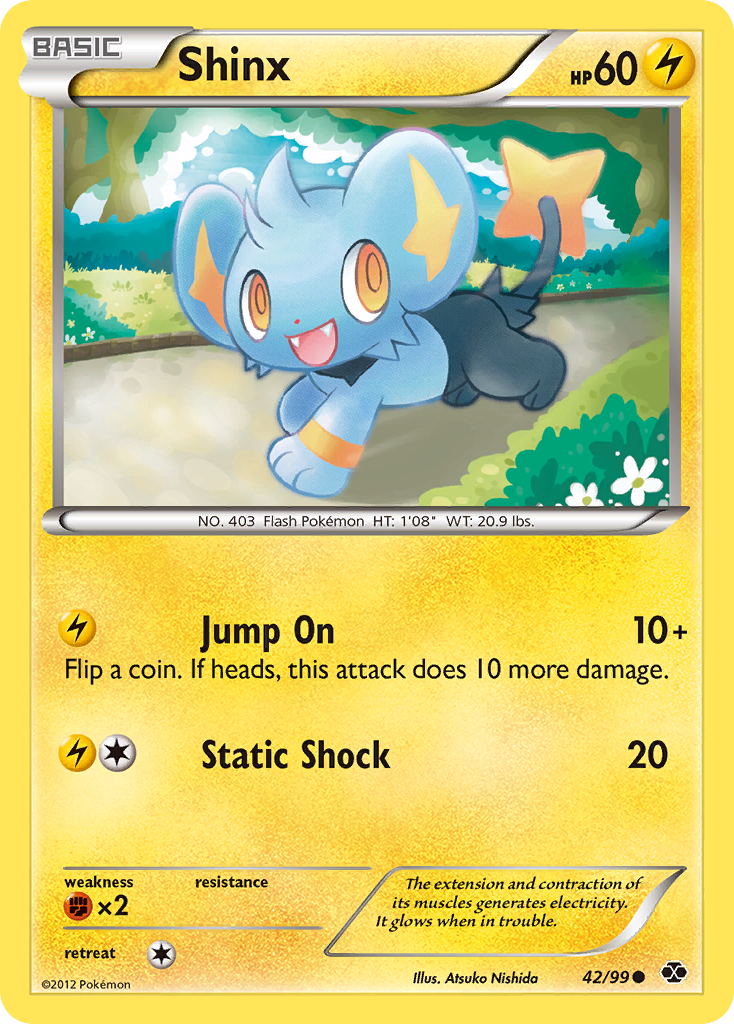 Shinx (42/99) [Black & White: Next Destinies] - The Mythic Store | 24h Order Processing