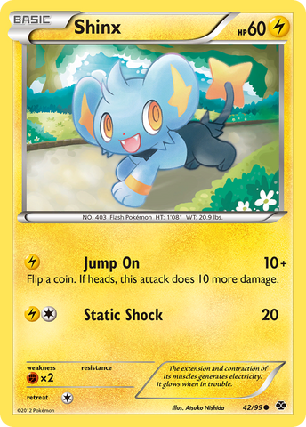 Shinx (42/99) [Black & White: Next Destinies] - The Mythic Store | 24h Order Processing