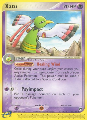Xatu (55/100) [EX: Sandstorm] - The Mythic Store | 24h Order Processing