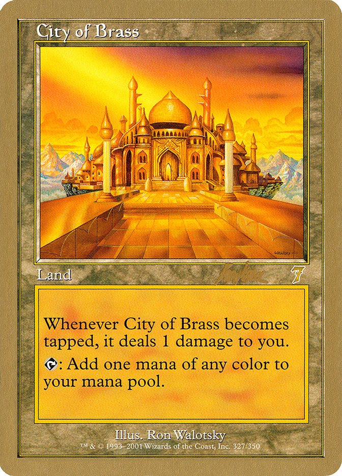 City of Brass (Brian Kibler) [World Championship Decks 2002] - The Mythic Store | 24h Order Processing