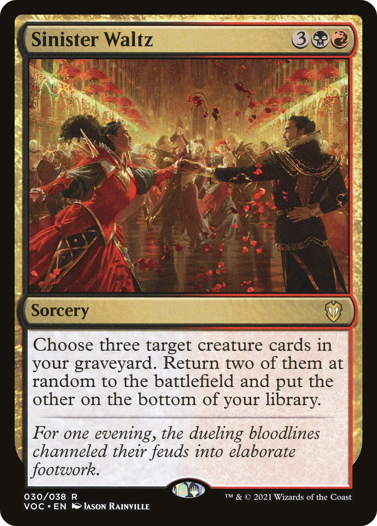 Sinister Waltz [Innistrad: Crimson Vow Commander] - The Mythic Store | 24h Order Processing