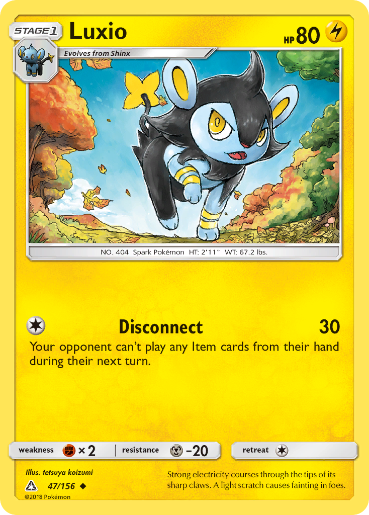 Luxio (47/156) [Sun & Moon: Ultra Prism] - The Mythic Store | 24h Order Processing