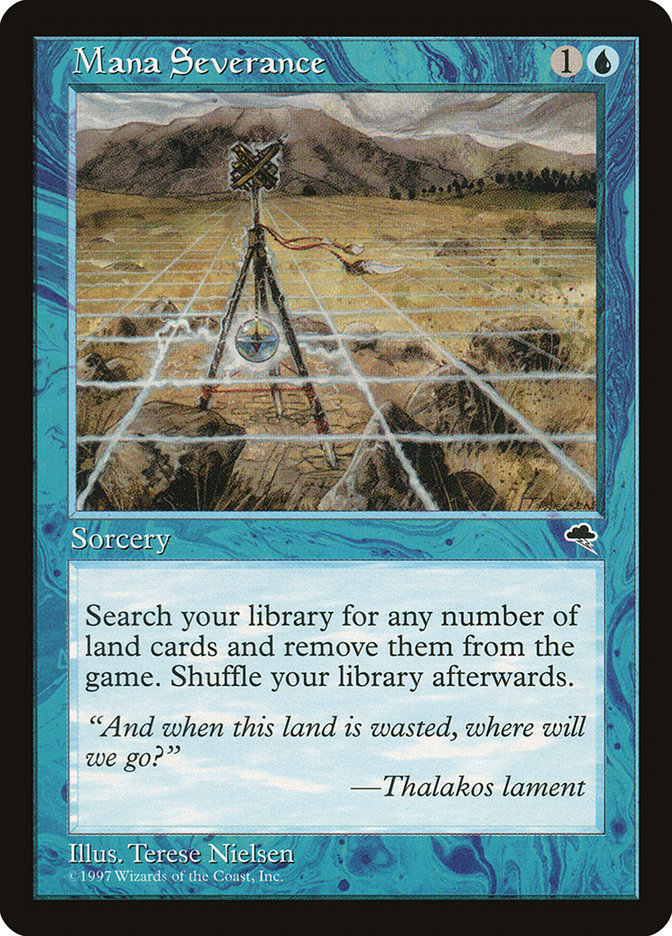 Mana Severance [Tempest] - The Mythic Store | 24h Order Processing