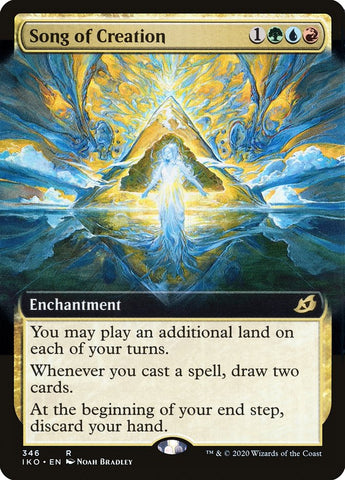 Song of Creation (Extended Art) [Ikoria: Lair of Behemoths] - The Mythic Store | 24h Order Processing