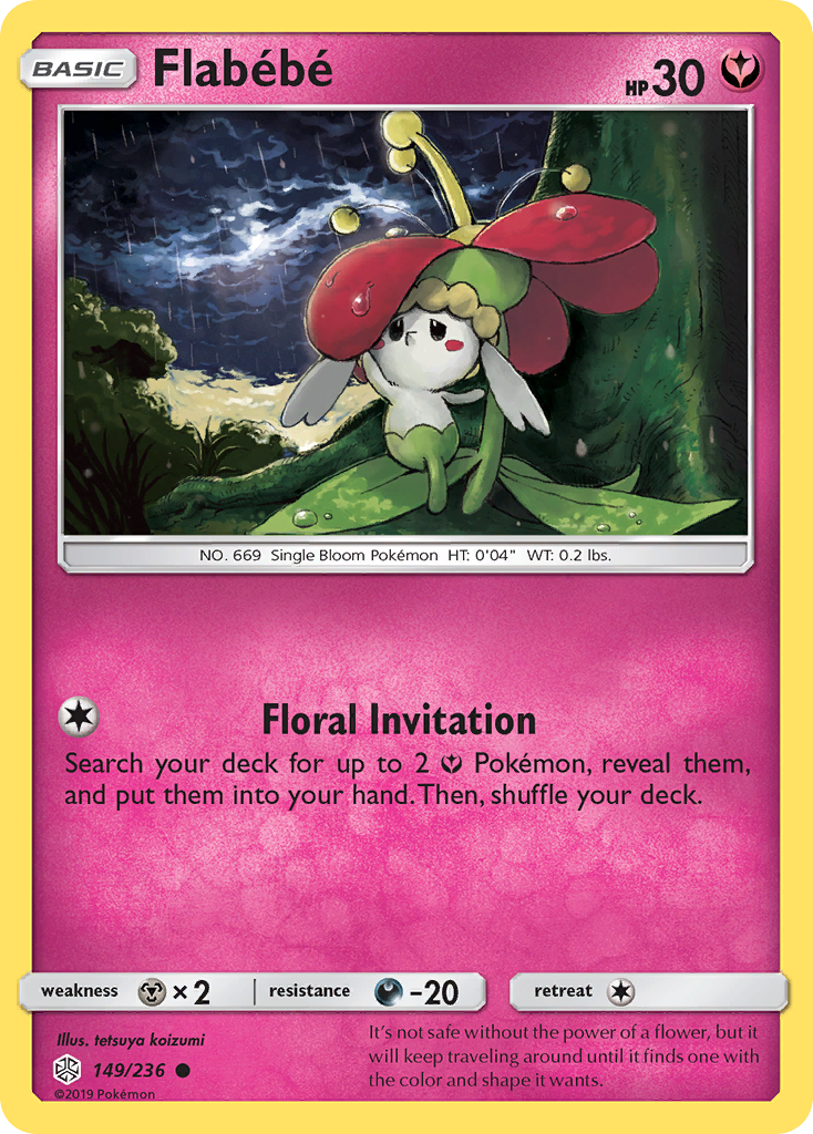 Flabebe (149/236) [Sun & Moon: Cosmic Eclipse] - The Mythic Store | 24h Order Processing