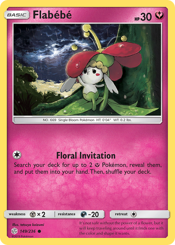 Flabebe (149/236) [Sun & Moon: Cosmic Eclipse] - The Mythic Store | 24h Order Processing